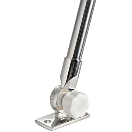 
Hampe led rabattable 360° inox 60 cm 

