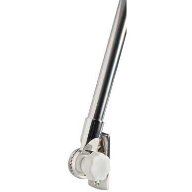 Hampe rabattable, réglage micrométrique + base dentée| EAN 8033137030697 Ref 11.130.12