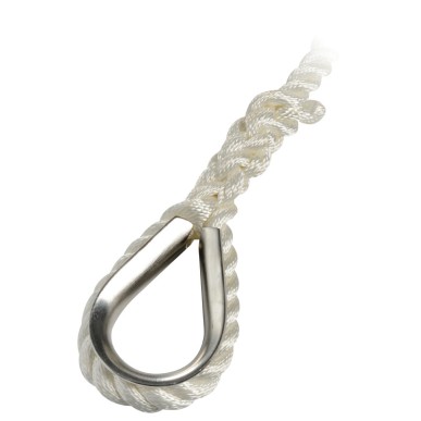 Ligne amarrage blanc 24 mm x 15 m | EAN 8033137030246 Ref 06.443.24