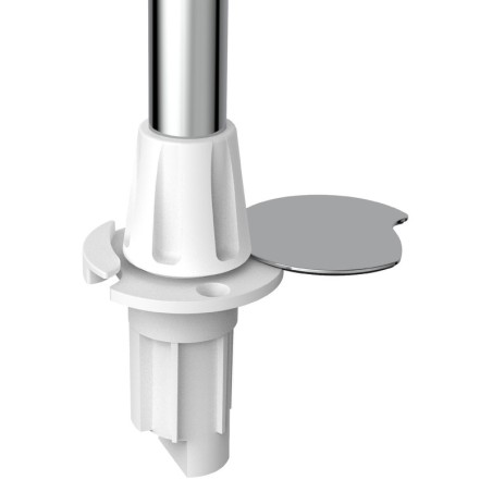 
Hampe Classic 360° extractible avec base inox 60cm 
