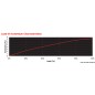 
Bout Marlow Mattbraid rouge en polyester 10 mm 
