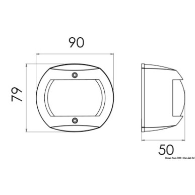 Feux de navigation Classic 20 LED| EAN 8033137198601 Ref 11.440.03
