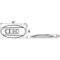 Feux navigation led NEMO -gauche+droit 112,5° Bulk montage par encastrement
Feux navigation led NEMO -gauche+droit 112,5° Bulk montage par encastrement
