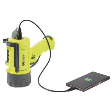 Lampe torche LED imperméable Extreme Plus rechargeable| EAN 8033137198281 Ref 12.170.13