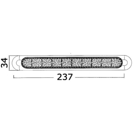 
Plafonnier  LED  poser AISI316 
