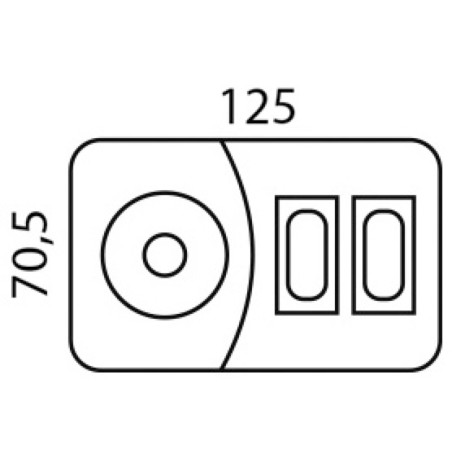 
Commande joystck pour projecteur 13.227.49 

