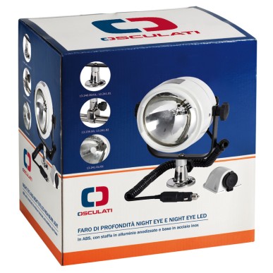 Projecteur Night Eye+ Night Eye II fixation sur balcon| EAN 8033137013782 Ref 13.239.00