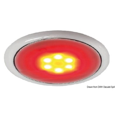 Plafonnier LED sans encastrement, day/night| EAN 8033137056727 Ref 13.408.11