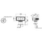 
Projecteur pivotant Sanshin 12 V 55 W 

