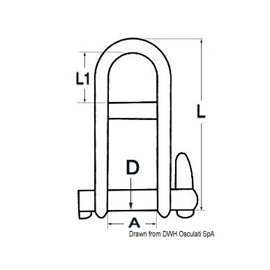 Manilles + fermeture gâchette| EAN 8033137080586 Ref 08.763.08