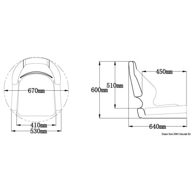 Siège anatomique De Luxe revêtement recouvrir | EAN 8033137149511 Ref 48.410.18