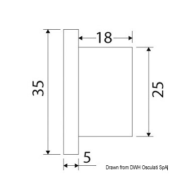 Plafonnier LED encastrer - éclairage frontal| EAN 8033137084300 Ref 13.429.81