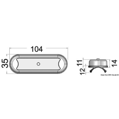 Plafonnier LED compacte BIMINI| EAN 8033137085024 Ref 13.525.02
