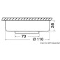 Spot Batysistem Sun en ABS blanc 10 LED
Spot Batysistem Sun en ABS blanc 10 LED
