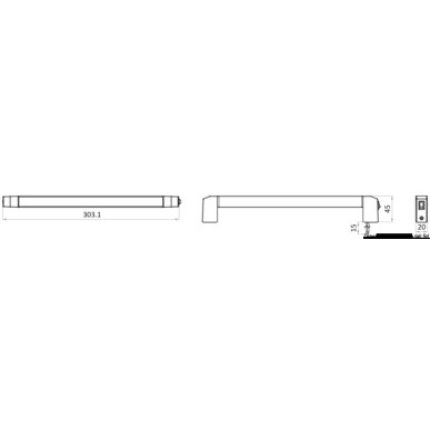 Plafonnier LED Slash orientable 360+| EAN 8033137201394 Ref 13.838.12