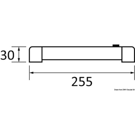 
Lumière 8 LED sur rail Turnstripe rotatifs  
