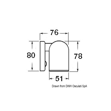 Spot halogène BATSYSTEM Tube| EAN 7332640007303 Ref 13.868.10