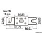 
Fusible haute capacité 250 A 

