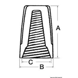 
Jonction p. câble électriques 7,9 mm 
