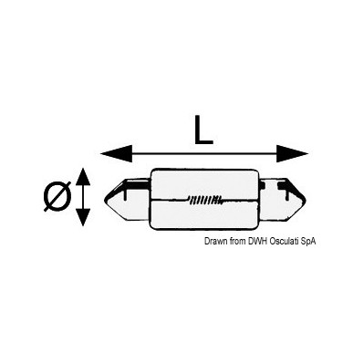 Ampoule navette| EAN 8033137089015 Ref 14.202.12