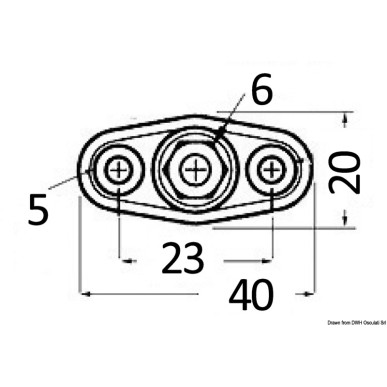 Raccords de dérivation/raccords câbles électriques Power Post| EAN 8033137204548 Ref 14.205.01
