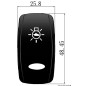 
Bascule ovale int. Marine TOP Avertisseur 
