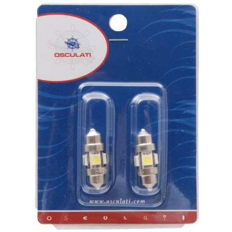 
2 Ampoule LED fusée 31 mm 3000 K 
