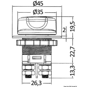 Coupe-batterie Compact 32 V DC 100 A
