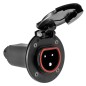 
Prise noir Cruiser 16 A couvercle Nylon Pa6 
