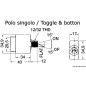 Interrupteur Airpax magnéto-hydraulique 10 A
Interrupteur Airpax magnéto-hydraulique 10 A