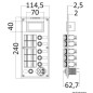 Panneau électrique PCAL voltmètre numérique 9/32 V
Panneau électrique PCAL voltmètre numérique 9/32 V