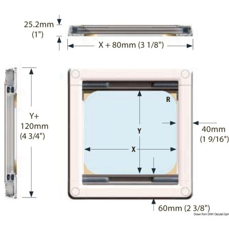 
Pleated Screen x Bomar 1029W 
