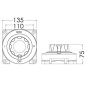 
Interrupteur/Coupleur p. batteries Selecta 
