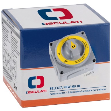 Interrupteur/coupleur batteries Selecta New| EAN 8033137007927 Ref 14.921.02