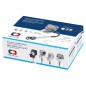 
Douche New Edge chromée tuyau PVC 4 m 
