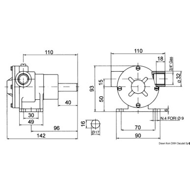 Pompe NAUCO PM 34| EAN 8033137094200 Ref 16.037.00