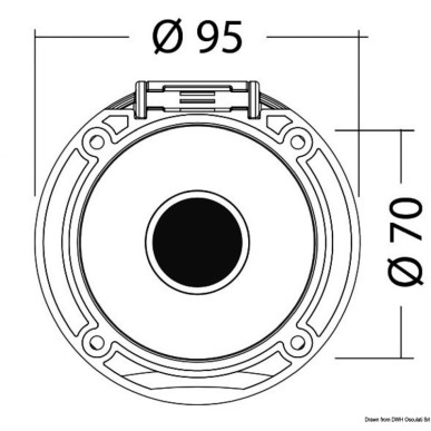 Pièces de rechange boîtiers douchette pont| EAN 8033137060465 Ref 15.900.13