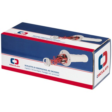 Echelle de secours 3 marches vis frontales | EAN 8033137016752 Ref 49.522.03