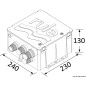 
Kit évacuation p. douche RULE 12 V 
