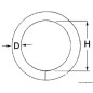 
Anneau rond 10x60 mm 
