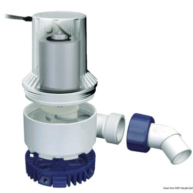Pompe de fond de cale Attwood Heavy Duty 12 V 6,6 A | EAN 8033137096020 Ref 16.505.12