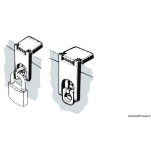
Bloque coqueron laiton chromé 89x32 mm 
