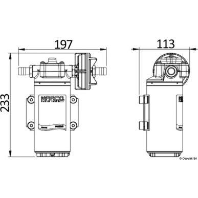 Pompes auto-amorçantes MARCO systèmes AC Ref 16.534.12