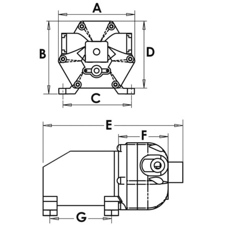 Autoclave Europump 11 3 soupapes 11 l/m 12 V