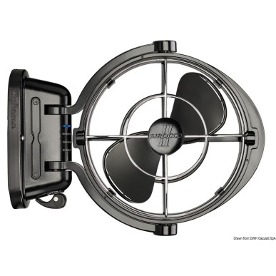 Ventilateur Caframo Sirocco noir 12/24 V | EAN 62503701013 Ref 16.755.01