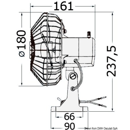 
Ventilateur orientable TMC 12 V 
