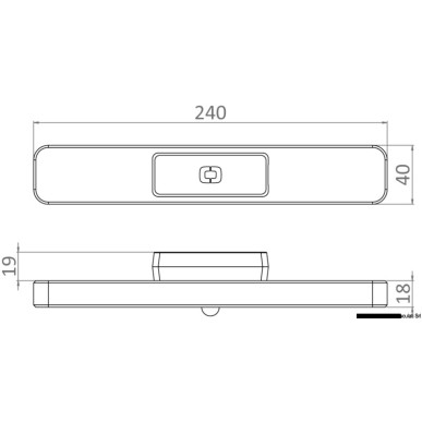 Barrette lumineuse tauds| EAN 8033137219535 Ref 13.195.12
