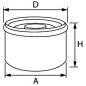 
Filtre huile YAMAHA et SELVA 5GH-13440-00 
