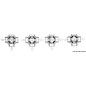 
Vanne  bille 3 voies AISI 316 1/2" 
