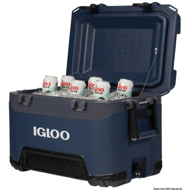 Glacière IGLOO BMX 52 49 l | EAN 8033137216602 Ref 50.558.41